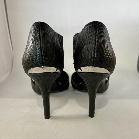 Calvin Klein Womens Black Stiletto Heel - Picture 4 of 6
